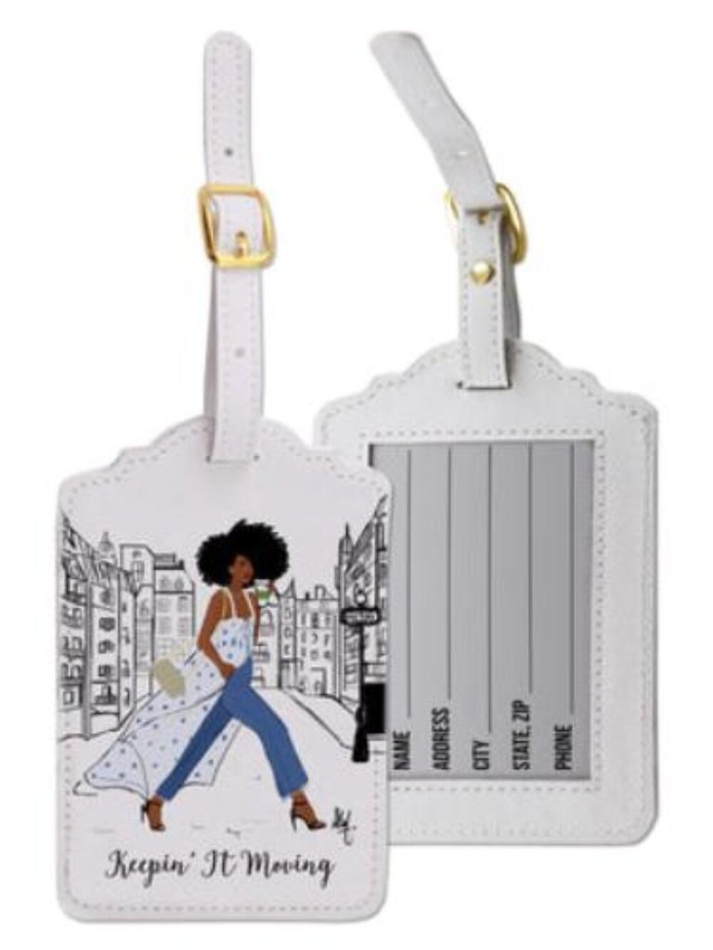 Luggage Tag Set | Keepin' It Moving